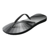 Optische Illusie Zwarte Slippers Teenslippers (Schuin)