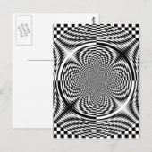 Optische illusies briefkaart (Voorkant / Achterkant)
