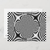 Optische illusies briefkaart (Voorkant / Achterkant)