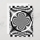 Optische illusies briefkaart (Voorkant / Achterkant)