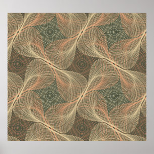 Optische illusies: geometrische intriges poster