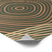 Optische illusies: geometrische intriges poster (Hoek)