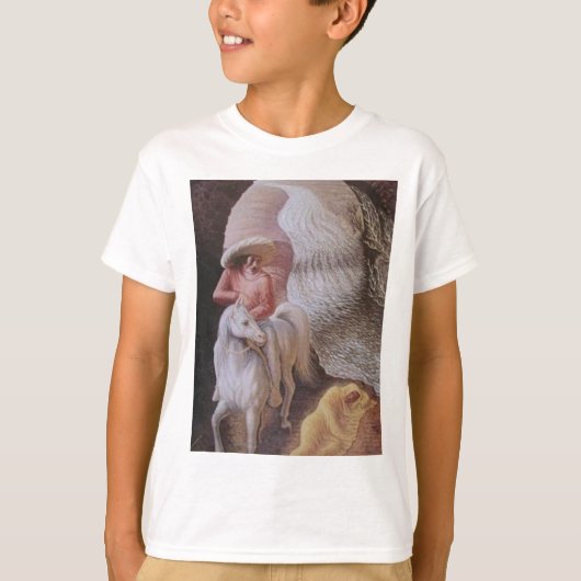 Optische illusies t-shirt (Voorkant)