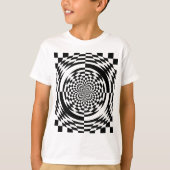 Optische illusies t-shirt (Voorkant)