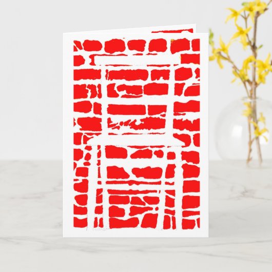 optische illusies van filosofen - kaart (Gele Bloem)