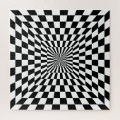optische illusietunnel legpuzzel (Verticaal)