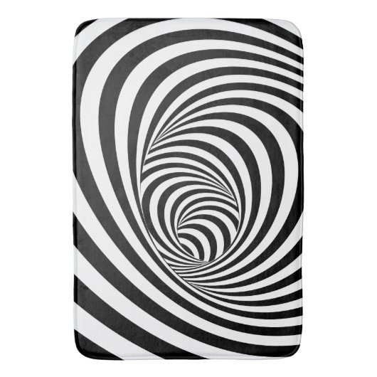 Optische Illusion Douche Accessoire A - Bad Matt Badmat (Voorkant Verticaal)