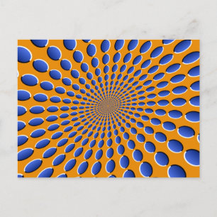 Optische Illusion Pods Briefkaart
