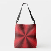 Optische Illusion Red All-over-Print tas (Achterkant)