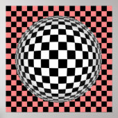 Optische kunst poster (Voorkant)