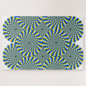 Optische lichtcirkels legpuzzel (Horizontaal)