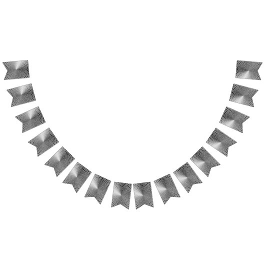 Optische lichthoek helling NOIR zilver/wit Vlaggetjes (Alle)