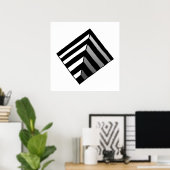 Optische lichtopening poster (Thuiskantoor)