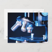 Optische microscoop 3 briefkaart (Voorkant / Achterkant)