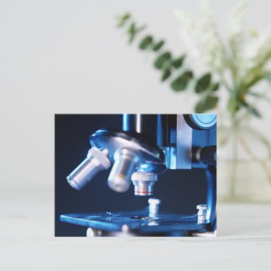 Optische microscoop 3 briefkaart (Staand voorkant)