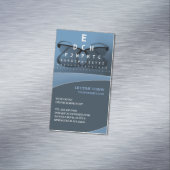 optische oftalmoloog magnetisch visitekaartje (Voorbeeld)