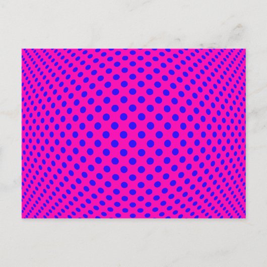 Optische puntverlichting briefkaart (Voorkant)