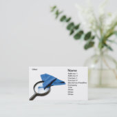 Optische reiniger visitekaartje (Staand voorkant)