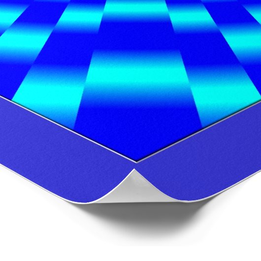 Optische snelheidsverlichting poster (Hoek)