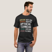 Optische Technicus Waardering T-shirt (Voorkant volledig)