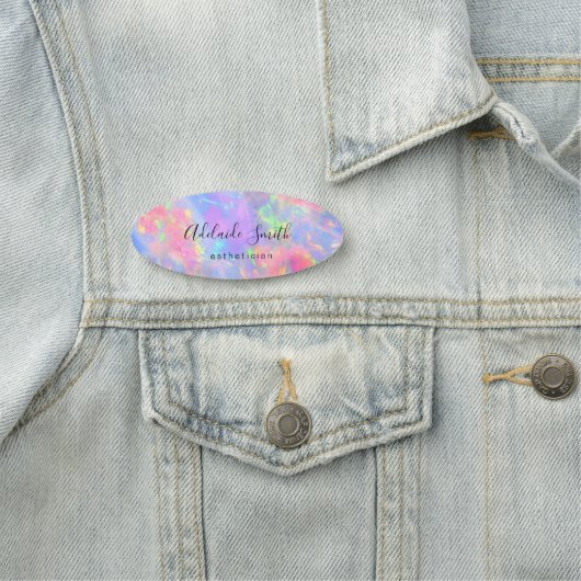 optische textuur naamplaatje (In situ)