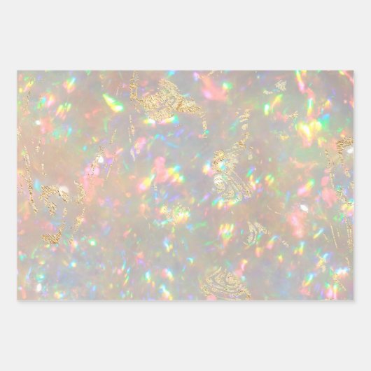 optische textuur van papierbladen inpakpapier vel (Voorkant 2)