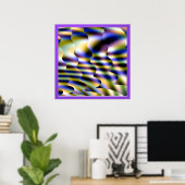 Optische transcendente meditatie poster (Thuiskantoor)