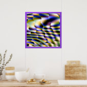 Optische transcendente meditatie poster (Keuken)