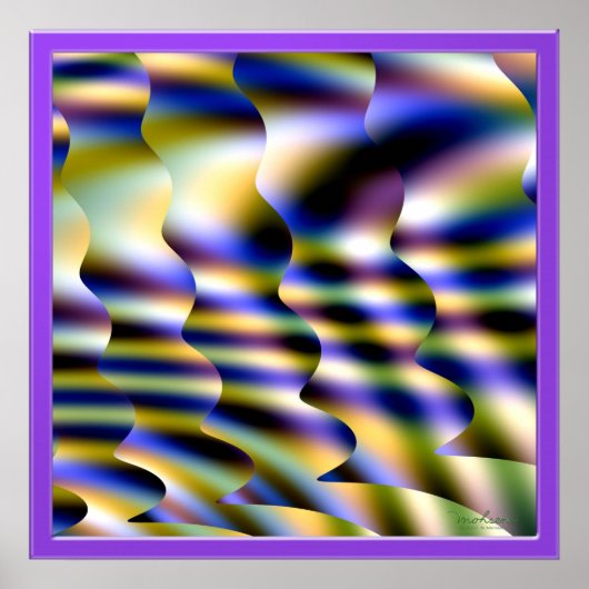 Optische transcendente meditatie poster (Voorkant)