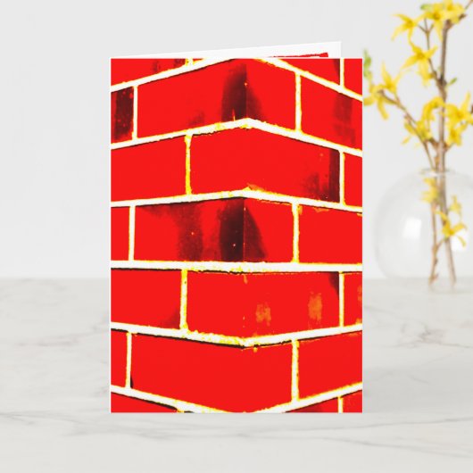 Optische verjaardagskaart van psychologen kaart (Gele Bloem)