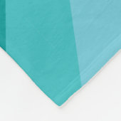 Optische verlichting Aqua Fleece Blanket Deken (Hoek)