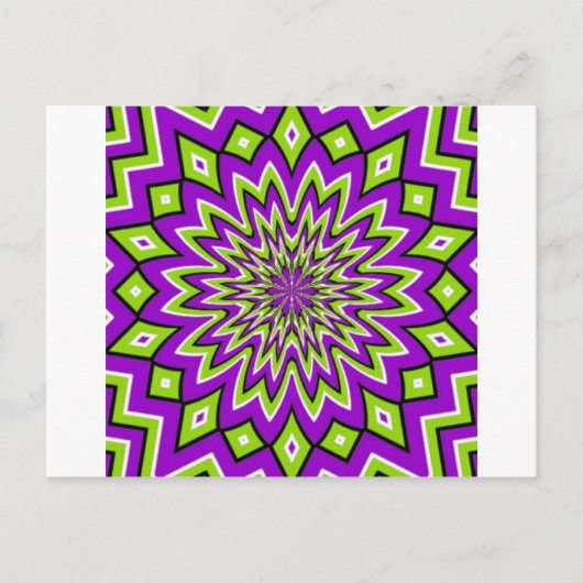 Optische verlichting briefkaart (Voorkant)