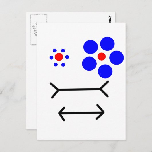 Optische verlichting briefkaart (Voorkant / Achterkant)