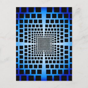 Optische verlichting briefkaart