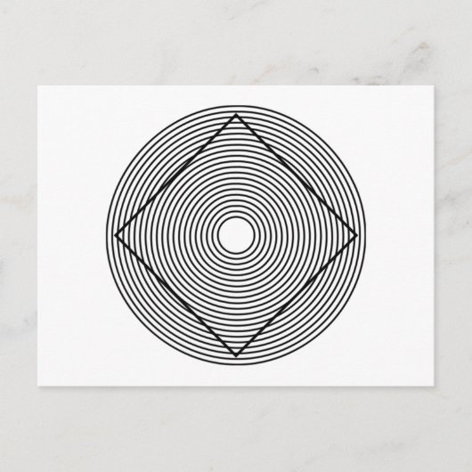 Optische verlichting briefkaart (Voorkant)