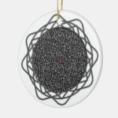 Optische verlichting keramisch ornament (Links)