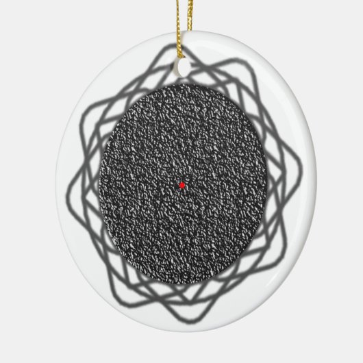 Optische verlichting keramisch ornament (Links)