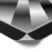 Optische verlichting met extreme snelheid poster (Hoek)