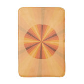 Optische verlichting Oranje badmat (Voorkant Verticaal)
