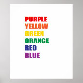 Optische verlichting poster (Voorkant)