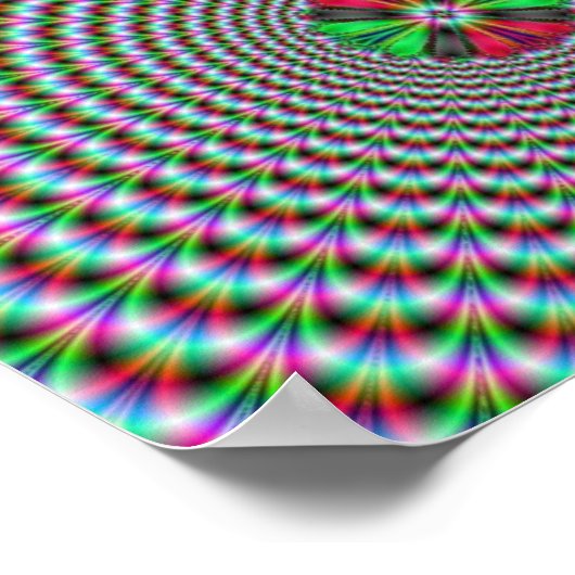 Optische verlichting poster (Hoek)