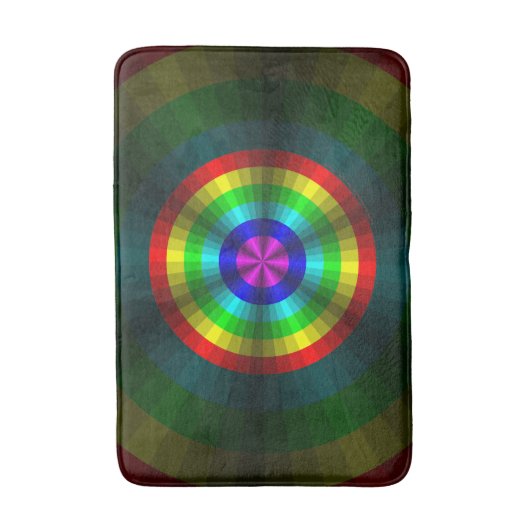 Optische verlichting Rainbow Bath Mat (Voorkant Verticaal)