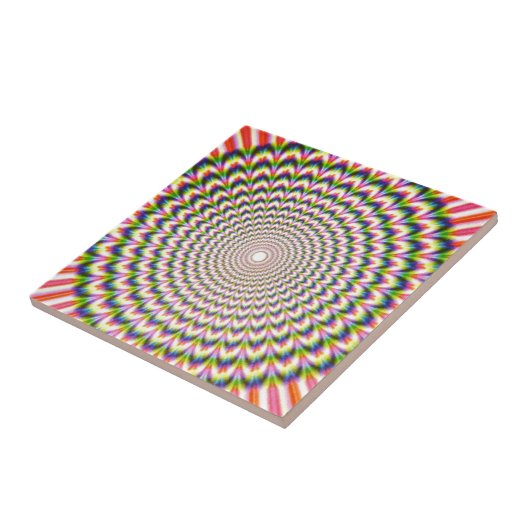 Optische verlichting tegeltje (Zijkant)