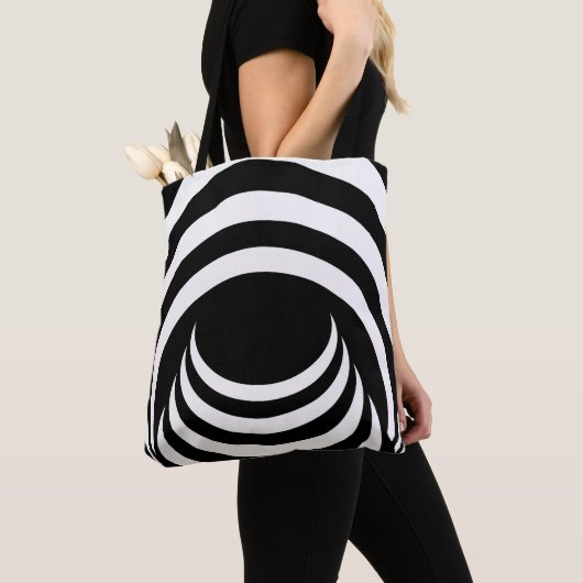 Optische verlichting tote bag (Dichtbij)