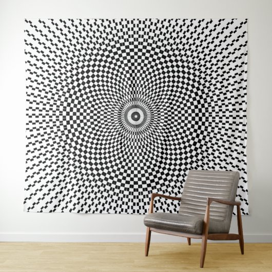 Optische verlichting wandkleed (In Situ (horizontaal))