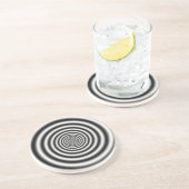 Optische verlichting zandsteen onderzetter (Zijkant)