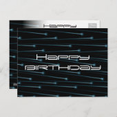 Optische vezelkabels briefkaart (Voorkant / Achterkant)