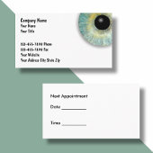 Optische Visitekaartjes Afsprakenkaartje