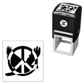 Optische Vredesduif Zelfinkt Stempel (In situ)