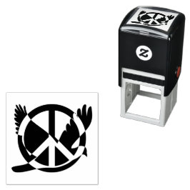 Optische Vredesduif Zelfinkt Stempel